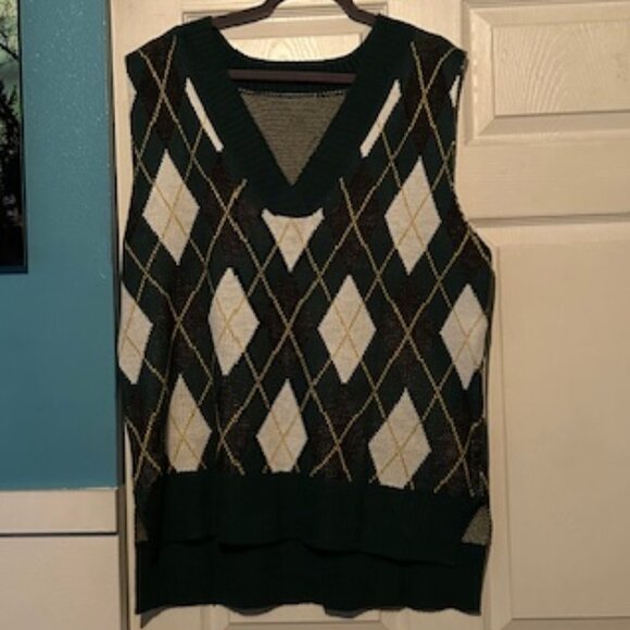 NWOT Viottiset Oversized Pullover Vest Tunic - Size L - Picture 2 of 3